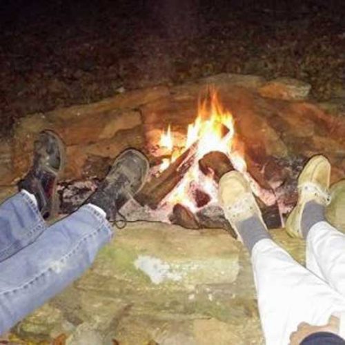 A New Firepit on the Homestead